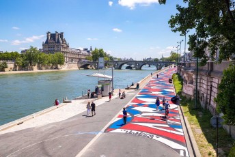 Stream - Momies - Voies sur berges rive gauche 07è - Juin 2018