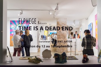 "Time is a dead end" exposition de Elphège à l'espace Oppidum du 11 au 16 septembre 2018