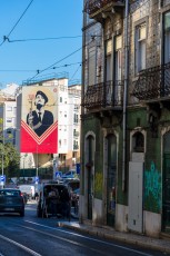 Shepard Fairey - Peace Gard - Rua Natália Correia - Graça - Lisbonne