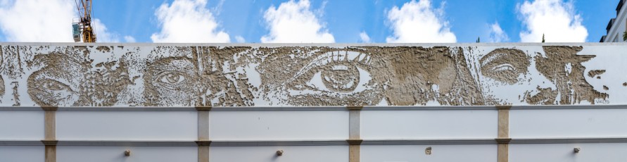 Vhils - Rua dos Lagares - Graça - Lisbonne