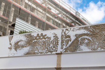 Vhils - Rua dos Lagares - Graça - Lisbonne