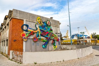 Bordalo II - Rua da Manutenção - Lisbonne