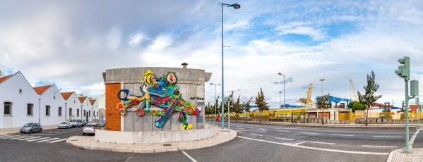 Bordalo II - Rua da Manutenção - Lisbonne