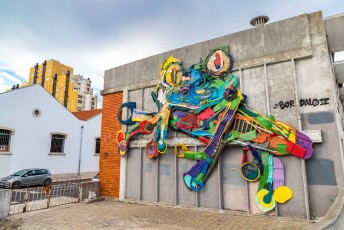 Bordalo II - Rua da Manutenção - Lisbonne