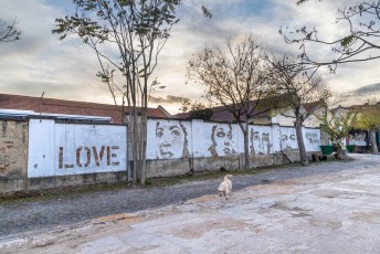 Vhils - Rua Fábrica de Material de Guerra - Lisbonne