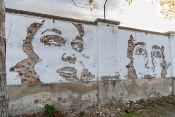 Vhils - Rua Fábrica de Material de Guerra - Lisbonne