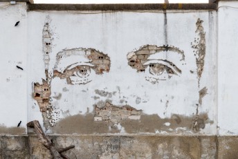 Vhils - Rua Fábrica de Material de Guerra - Lisbonne