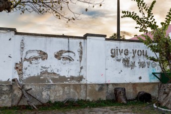 Vhils - Rua Fábrica de Material de Guerra - Lisbonne