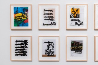 "Into the white cube" exposition de Invader à la galerie Over The Influence - Los Angeles - du 18 novembre au 22 décembre 2018