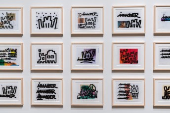 "Into the white cube" exposition de Invader à la galerie Over The Influence - Los Angeles - du 18 novembre au 22 décembre 2018
