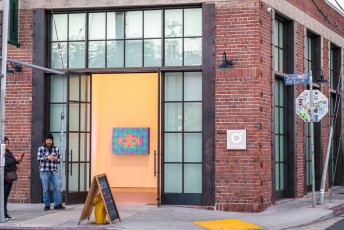 "Into the white cube" exposition de Invader à la galerie Over The Influence - Los Angeles - du 18 novembre au 22 décembre 2018