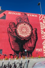 Shepard Fairey - West 2nd street / La Brea Avenue - La Brea Park / Culver City District - Los Angeles