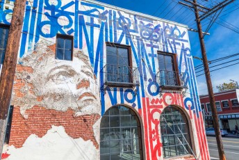 RETNA & Vhils - Alvarado street / Elsinore street