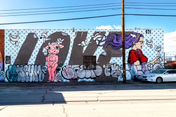 D*Face - South Anderson street / East 6th Street - Downtown - Los Angeles