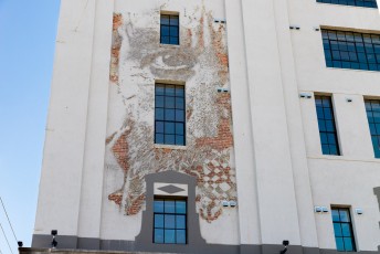 Vhils - Mill street / East7th street - Downtown - Los Angeles