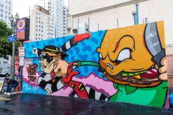 Matt Gondek & Frankzilla - South Main street - Downtown - Los Angeles