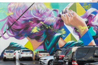 Hueman  - South Main street / Werdin Place - Downtown - Los Angeles