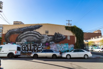 Roa - Imperial street / Jesse street - Downtown - Los Angeles