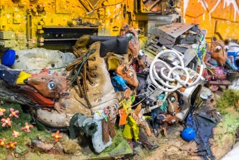 "Accord de Paris" exposition de Bordalo II à la galerie Mathgoth du 26 janvier au 2 mars 2019