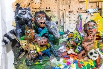 "Accord de Paris" exposition de Bordalo II à la galerie Mathgoth du 26 janvier au 2 mars 2019