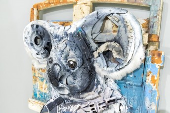 "Accord de Paris" exposition de Bordalo II à la galerie Mathgoth du 26 janvier au 2 mars 2019