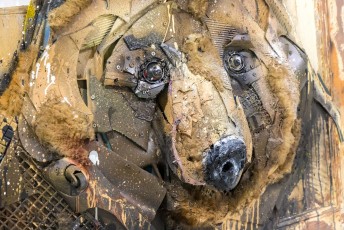 "Accord de Paris" exposition de Bordalo II à la galerie Mathgoth du 26 janvier au 2 mars 2019