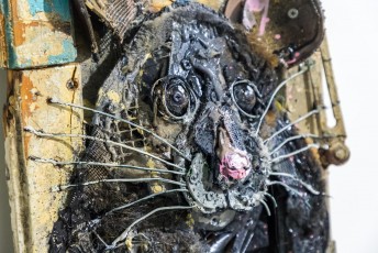 "Accord de Paris" exposition de Bordalo II à la galerie Mathgoth du 26 janvier au 2 mars 2019