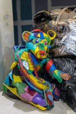 "Accord de Paris" exposition de Bordalo II à la galerie Mathgoth du 26 janvier au 2 mars 2019