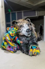 "Accord de Paris" exposition de Bordalo II à la galerie Mathgoth du 26 janvier au 2 mars 2019