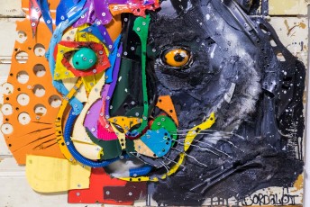 "Accord de Paris" exposition de Bordalo II à la galerie Mathgoth du 26 janvier au 2 mars 2019