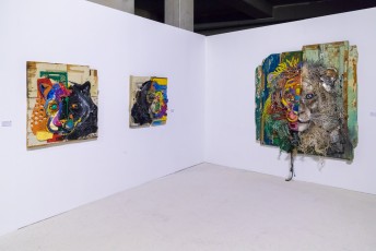 "Accord de Paris" exposition de Bordalo II à la galerie Mathgoth du 26 janvier au 2 mars 2019