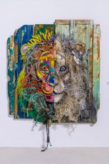 "Accord de Paris" exposition de Bordalo II à la galerie Mathgoth du 26 janvier au 2 mars 2019