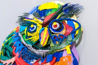 "Accord de Paris" exposition de Bordalo II à la galerie Mathgoth du 26 janvier au 2 mars 2019