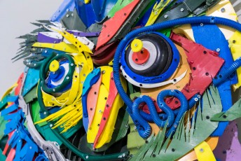 "Accord de Paris" exposition de Bordalo II à la galerie Mathgoth du 26 janvier au 2 mars 2019