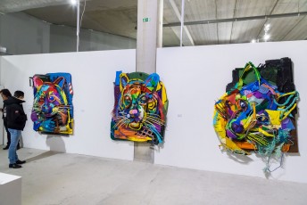 "Accord de Paris" exposition de Bordalo II à la galerie Mathgoth du 26 janvier au 2 mars 2019