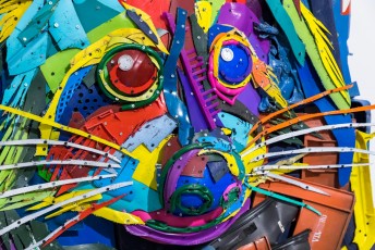 "Accord de Paris" exposition de Bordalo II à la galerie Mathgoth du 26 janvier au 2 mars 2019