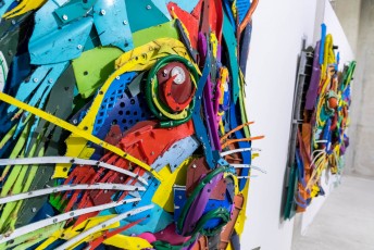 "Accord de Paris" exposition de Bordalo II à la galerie Mathgoth du 26 janvier au 2 mars 2019