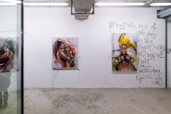 "Emotion Olympics" exposition de Herakut à la galerie Mathgoth du 15 mars au 20 avril 2019