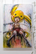 "Emotion Olympics" exposition de Herakut à la galerie Mathgoth du 15 mars au 20 avril 2019