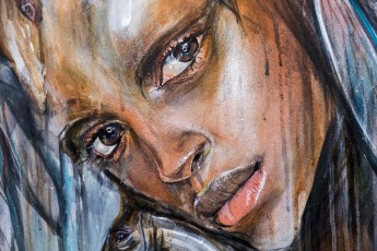 "Emotion Olympics" exposition de Herakut à la galerie Mathgoth du 15 mars au 20 avril 2019