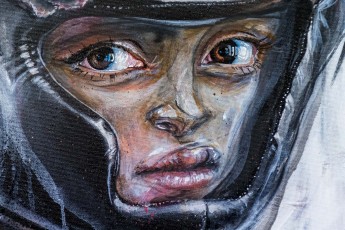 "Emotion Olympics" exposition de Herakut à la galerie Mathgoth du 15 mars au 20 avril 2019