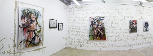 "Emotion Olympics" exposition de Herakut à la galerie Mathgoth du 15 mars au 20 avril 2019