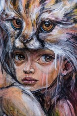 "Emotion Olympics" exposition de Herakut à la galerie Mathgoth du 15 mars au 20 avril 2019