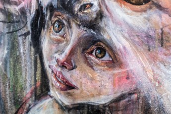 "Emotion Olympics" exposition de Herakut à la galerie Mathgoth du 15 mars au 20 avril 2019