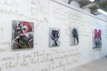 "Emotion Olympics" exposition de Herakut à la galerie Mathgoth du 15 mars au 20 avril 2019