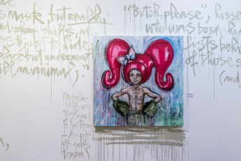 "Emotion Olympics" exposition de Herakut à la galerie Mathgoth du 15 mars au 20 avril 2019