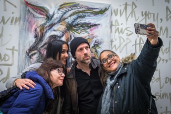 "Emotion Olympics" exposition de Herakut à la galerie Mathgoth du 15 mars au 20 avril 2019