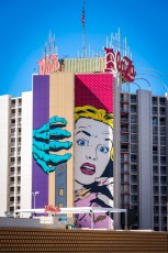 D*Face - Plaza Hotel and Casino - Main Street - Downtown Las Vegas - Avril 2019