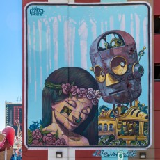 Pixel Pancho - North 7th Street - Downtown Las Vegas - Avril 2019