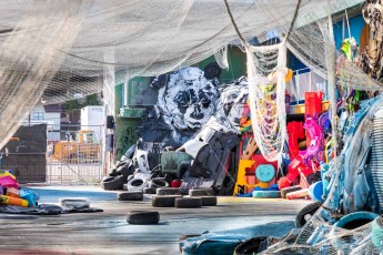 Bordalo II - North 7th Street - Downtown Las Vegas - Avril 2019